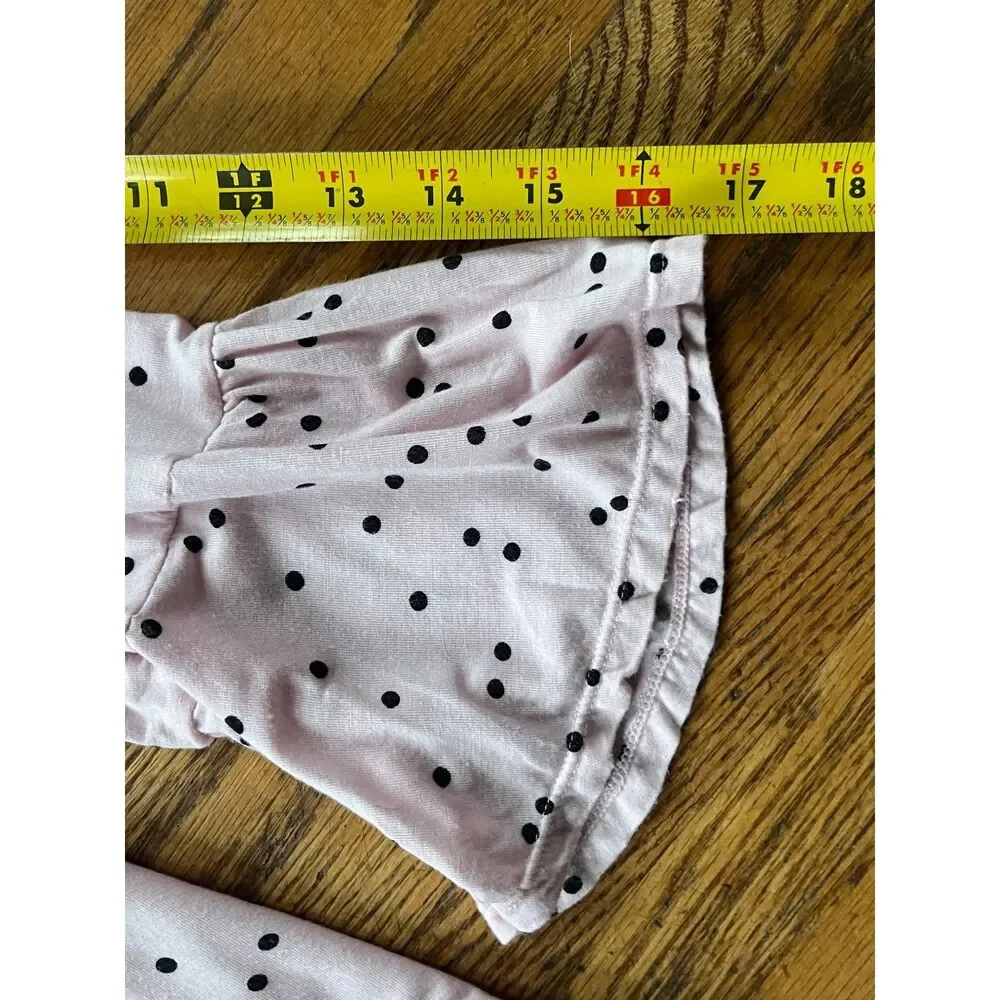 Kate Spade New York Pink Polka Dot Top and Pants Pajama Set  Women's Size Medium